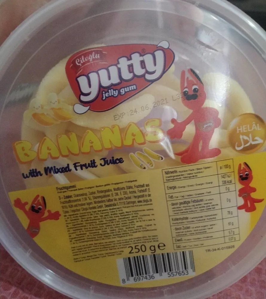 Yutty bananas