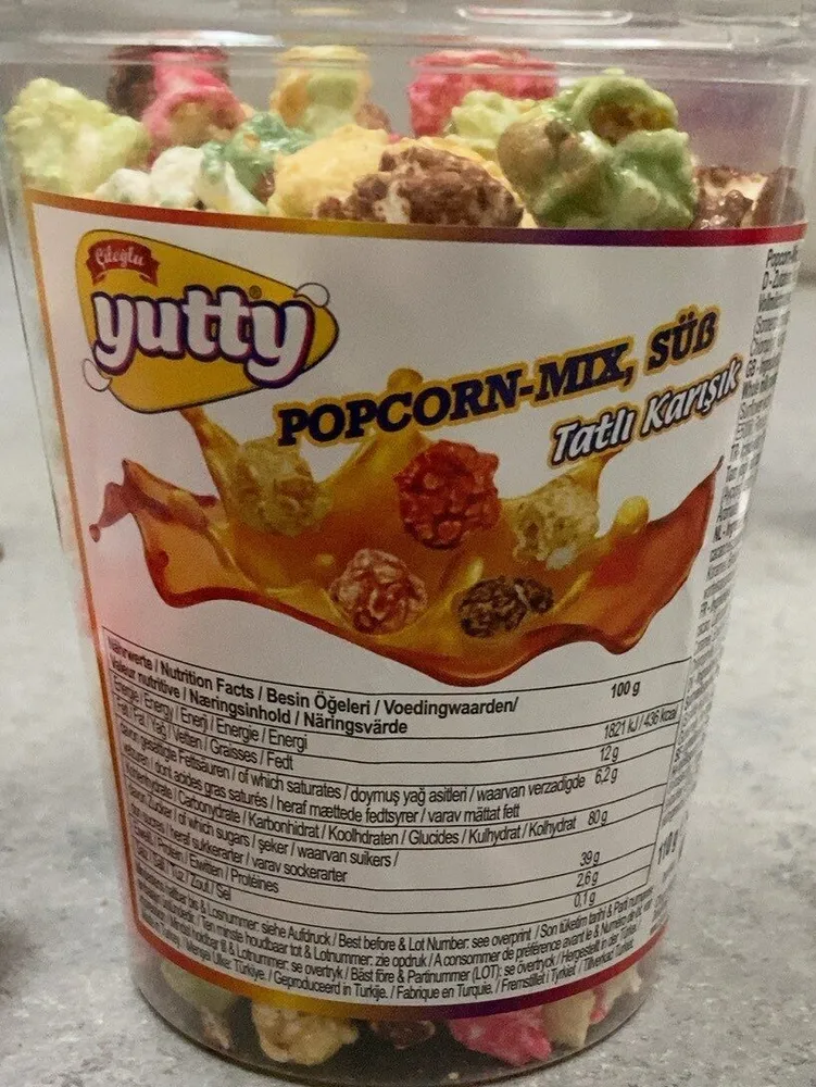 Pop corn mix süb