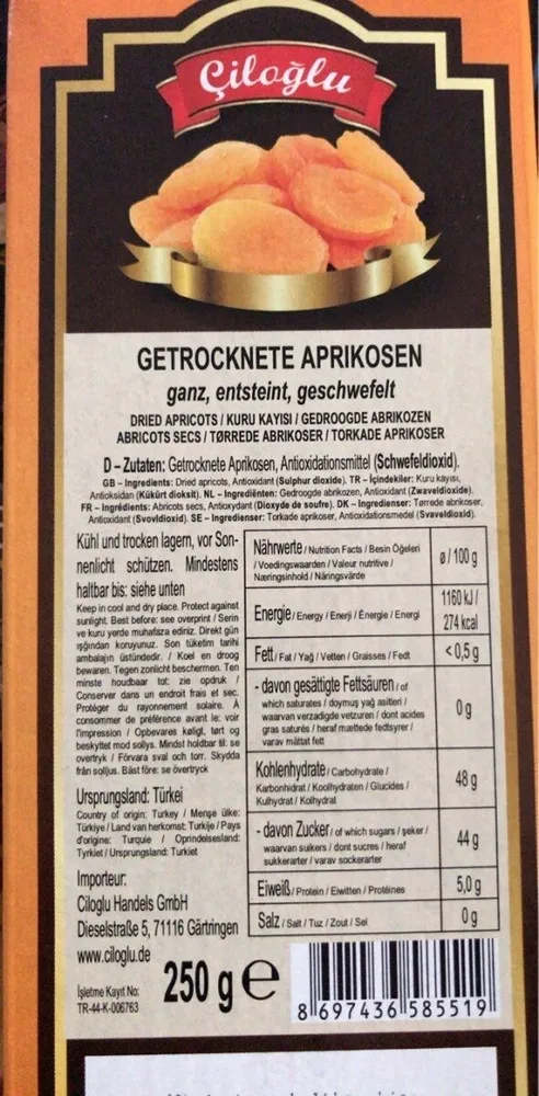 Aprikosen