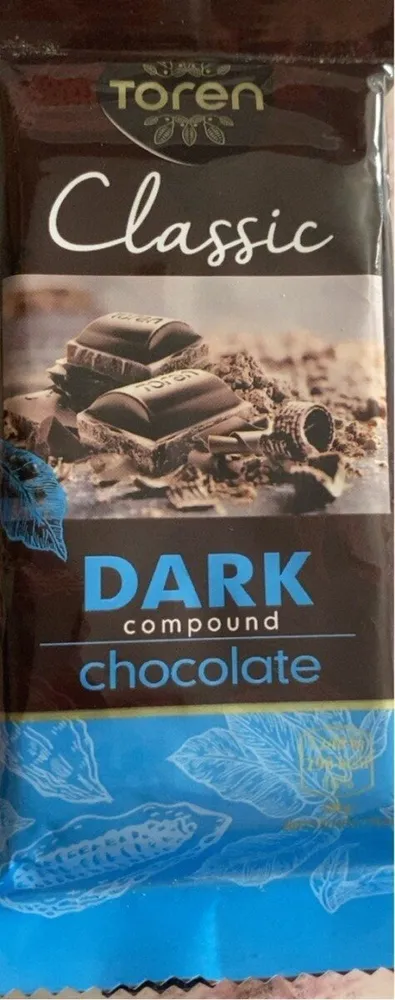Dark compound choclate