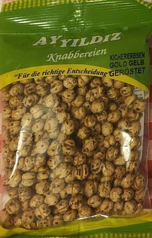 Kirchenerbsen gold gelb geröstet