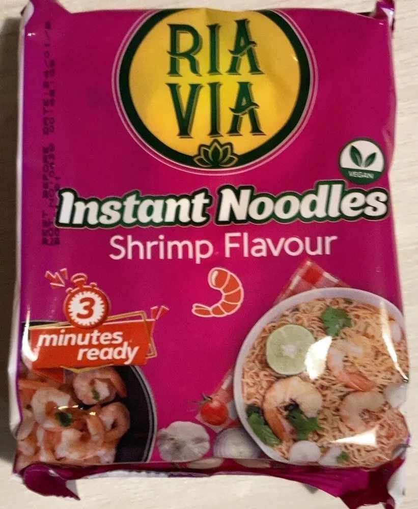 Instant Noodle Shrimp Flavor