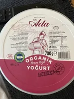 Organik yarım yağlı yoğurt