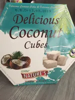 Coconut cubes