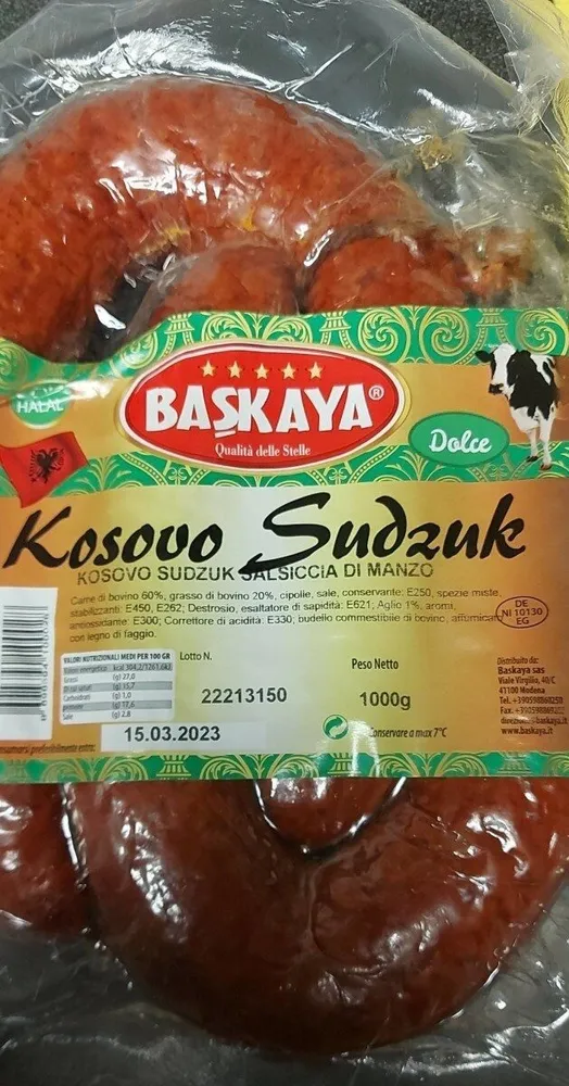 Salsiccia di manzo