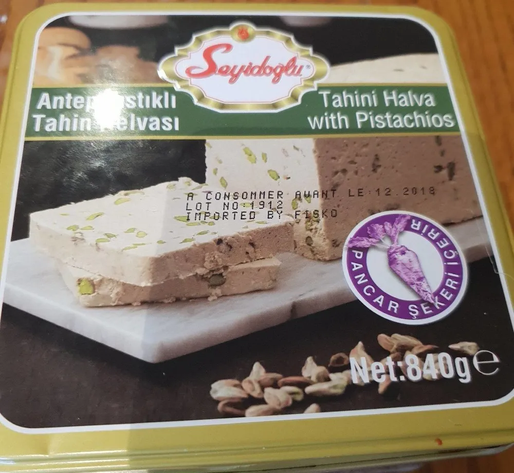 Antep fistikli Tahini Helva