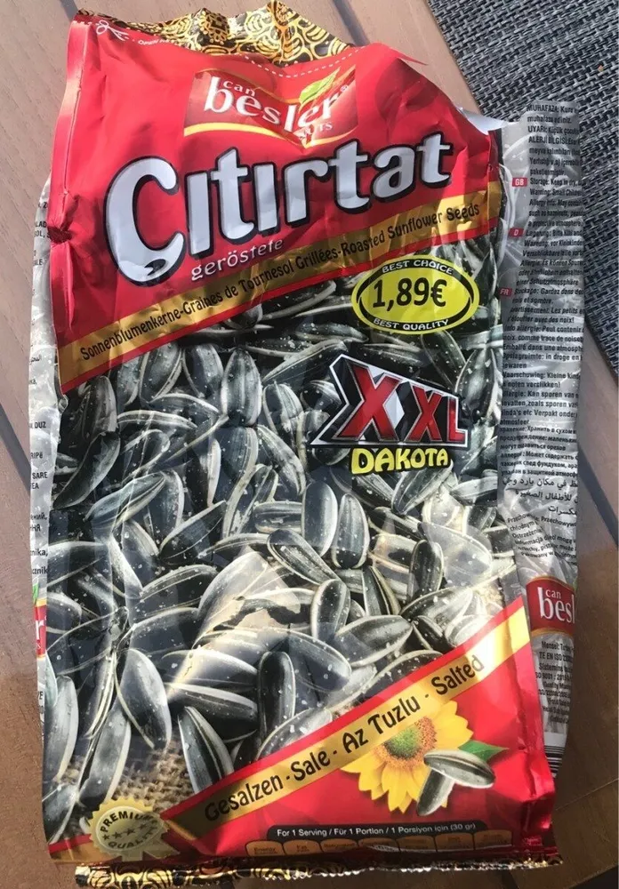 Graines de tournesol grillées