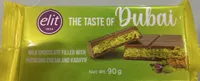 Milk Chocolate Filled with Pistachio Cream and Kadaif