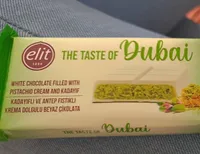 White Chocolate Filled with Pistachio Cream and Kadayıf