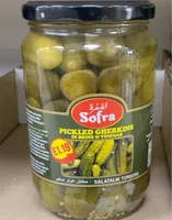 Pickled gherkins