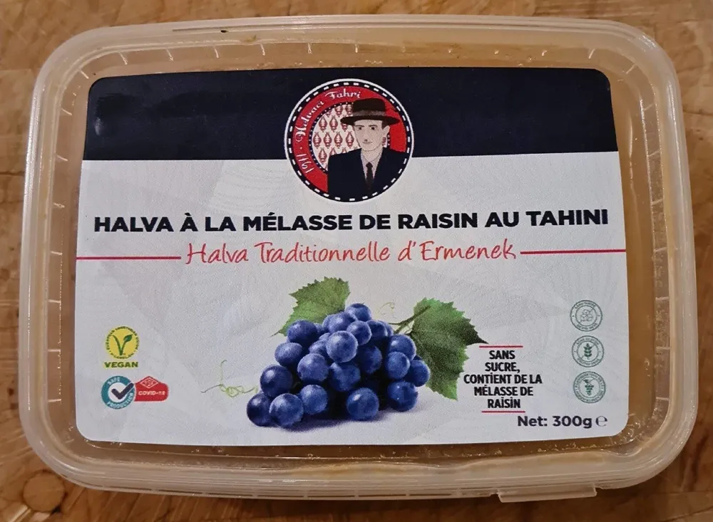 Halva à la mélasse de raisin au tahini