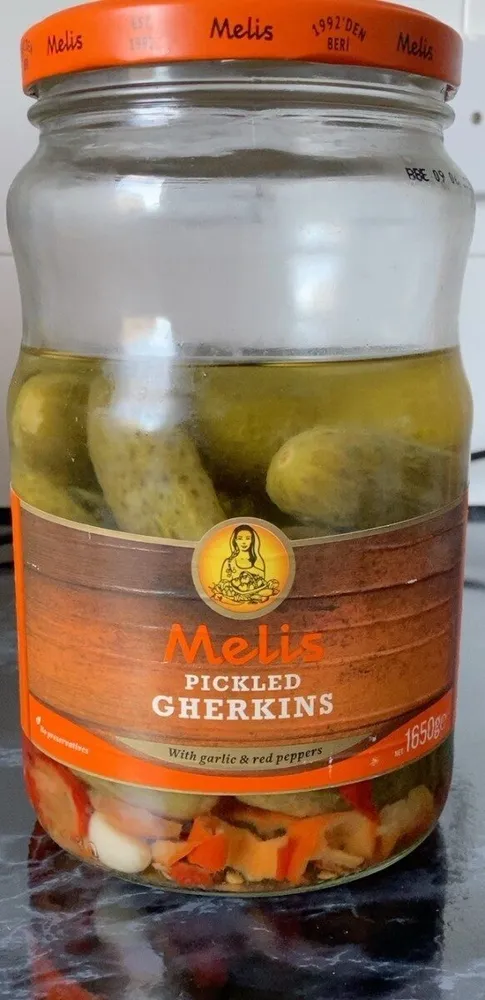 Pickled gherkins