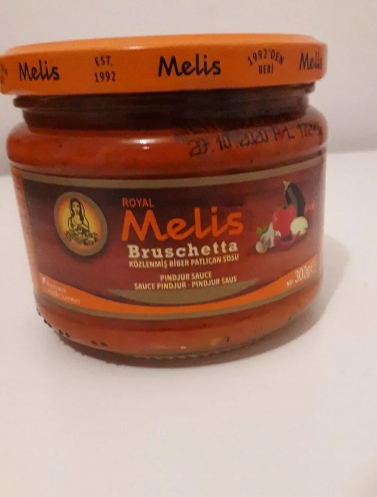 Melis bruschetta  sauce poivron
