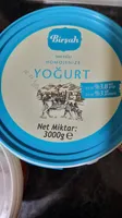 Tam yağlı homojenize yoğurt