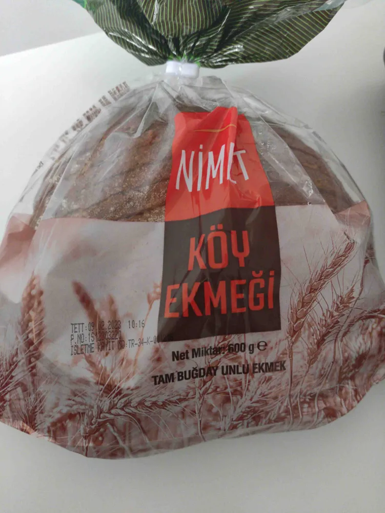 tam buğdaylı unlu köy ekmeği