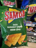 Taco Baharat Çeşnili Mısır Cipsi