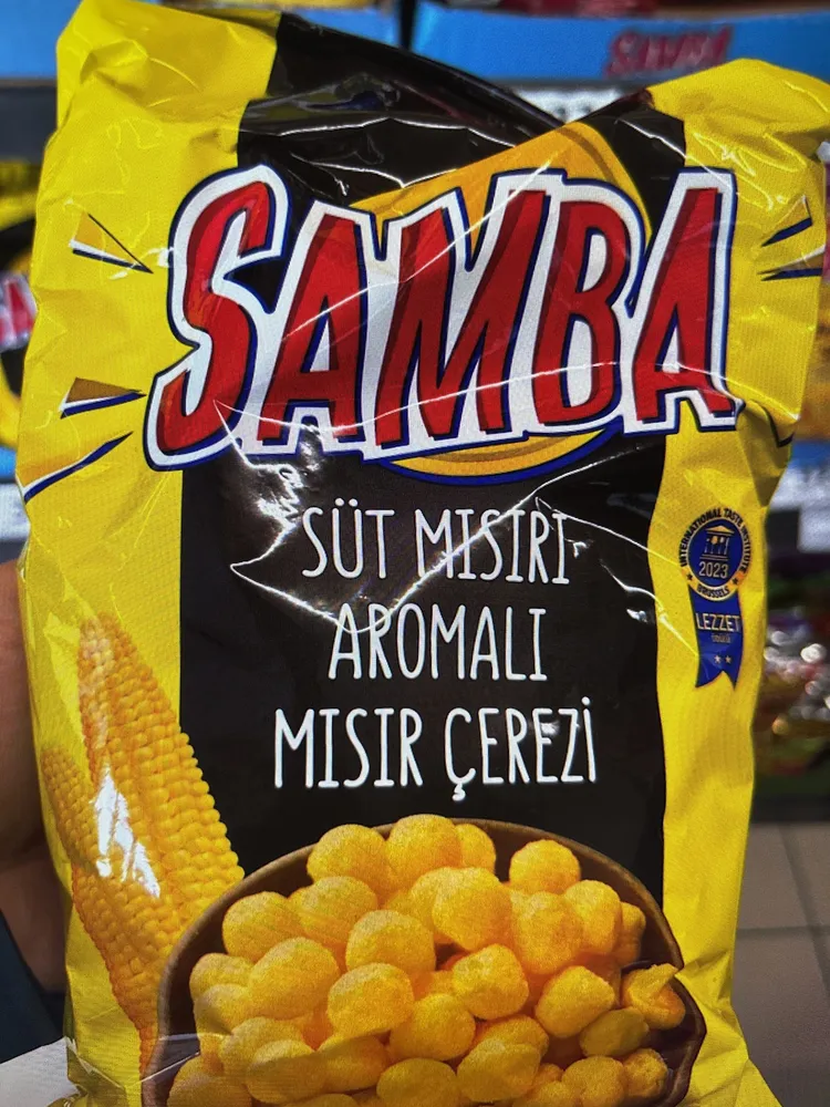 Süt Mısırı Aromalı Mısır Çerezi
