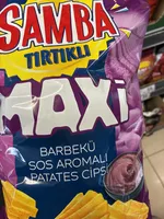 Tırtıklı Maxi Barbekü Sos Aromalı Patates Cipsi