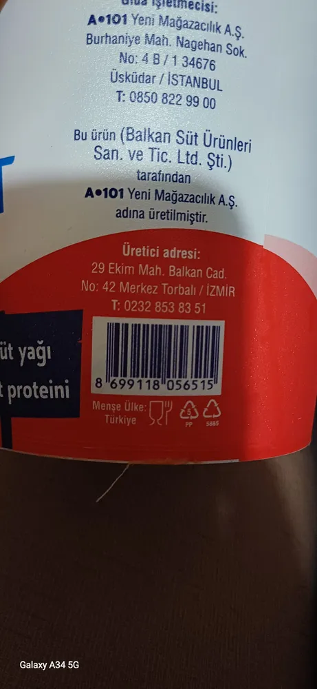 Süzme Yoğurt