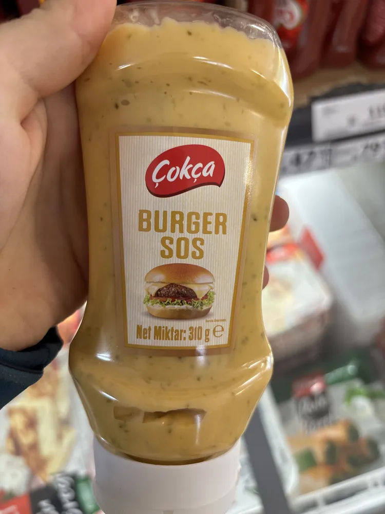 Çokça Burger Sos