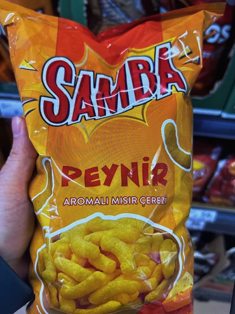 Samba Peynir Aromalı Mısır Çerezi