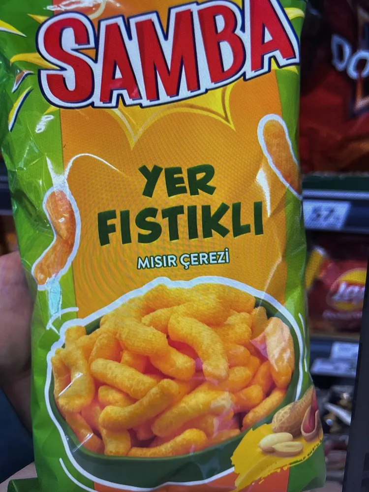 Samba Yer Fıstıklı Mısır Çerezi