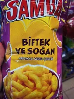 Samba Biftek ve Soğan Aromalı Mısır Çerezi