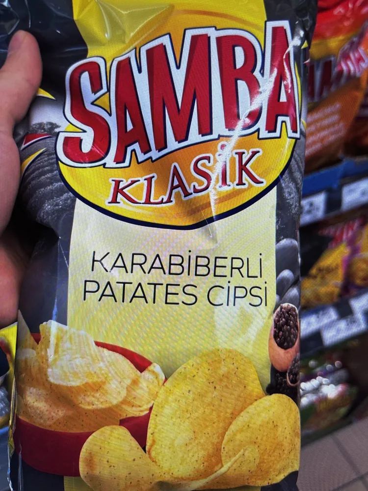 Samba Karabiberli Patates Cips