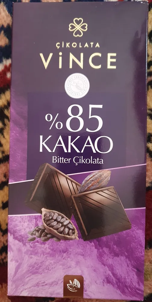 %85 Kakao Bitter Çikolata