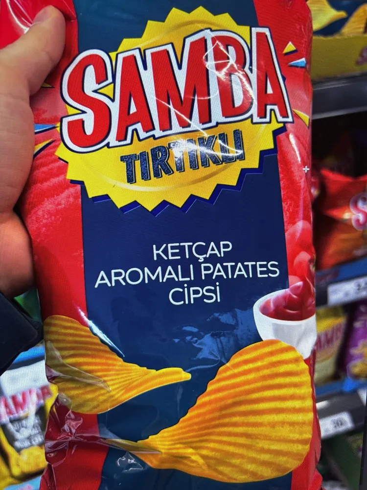Tırtıklı Ketçap Aromalı Patates Cipsi