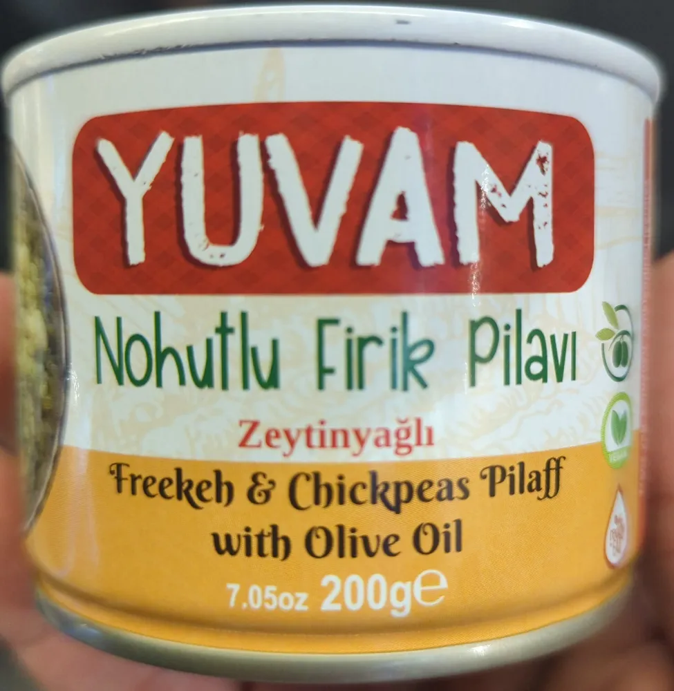 Nohutlu Firik Pilavı Zeytinyağlı