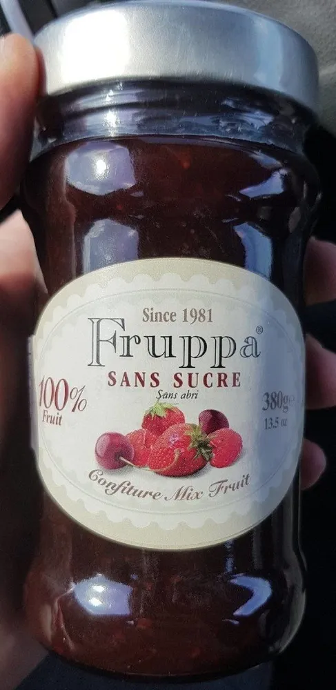 Confiture mix fruit sans sucre