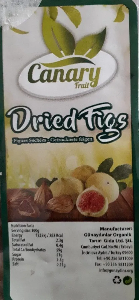 Dried figs