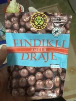 sütlü çikolata kaplı fındık draje