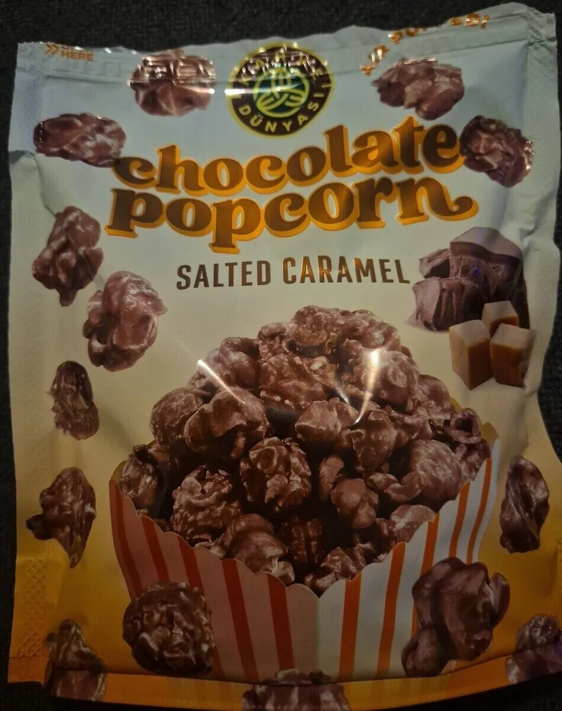 Chocolate popcorn salted caramel