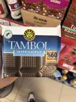 Tambol Şekersiz Bitter Çikolata