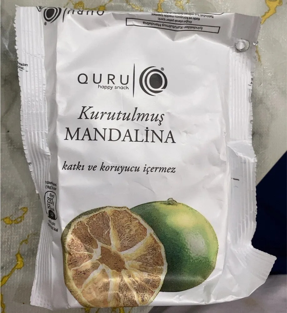 Mandarines secs