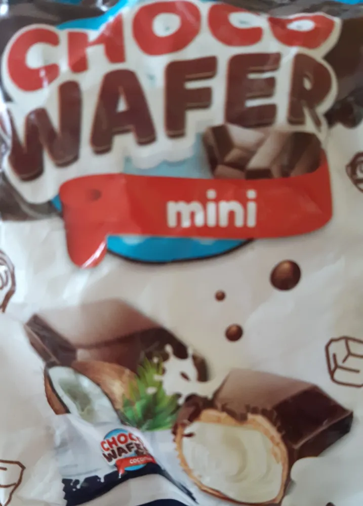 Coconut Choco Wafer mini