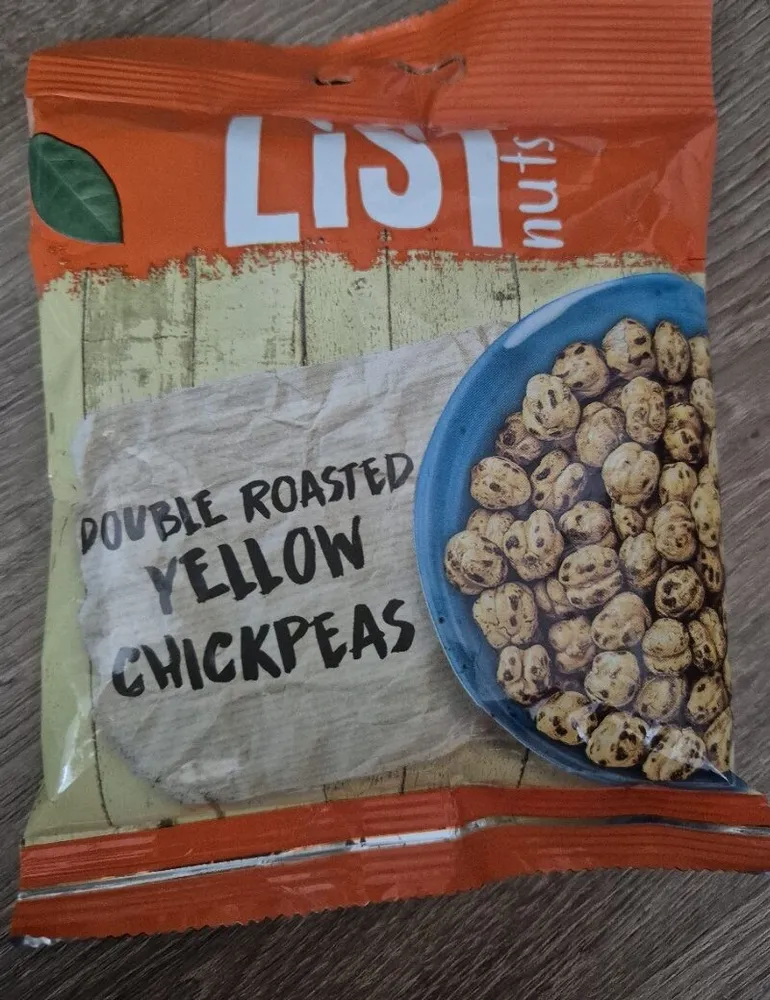 Double Roasted Yellow Chickpeas