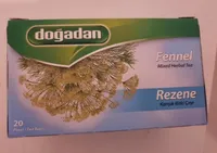 Dogadan Fennel Herbal Tea 20 Tea Bags
