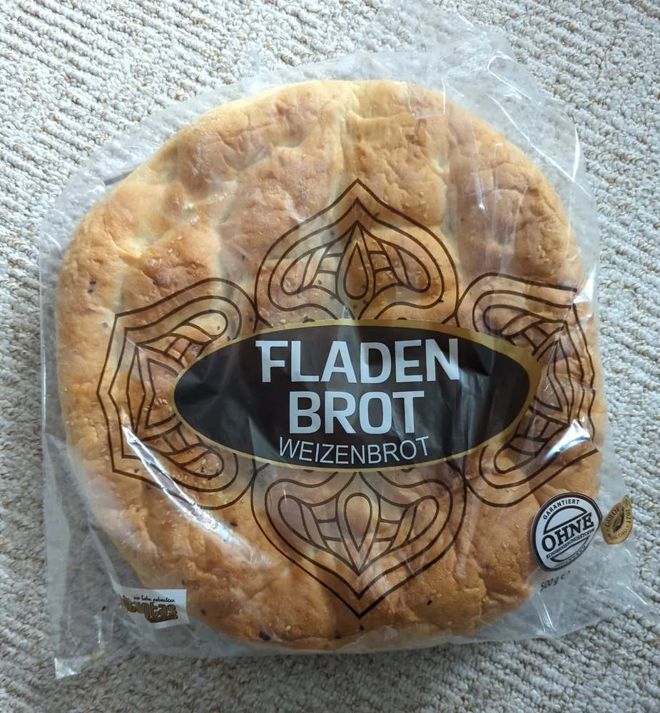 Fladenbrot Weizenbrot