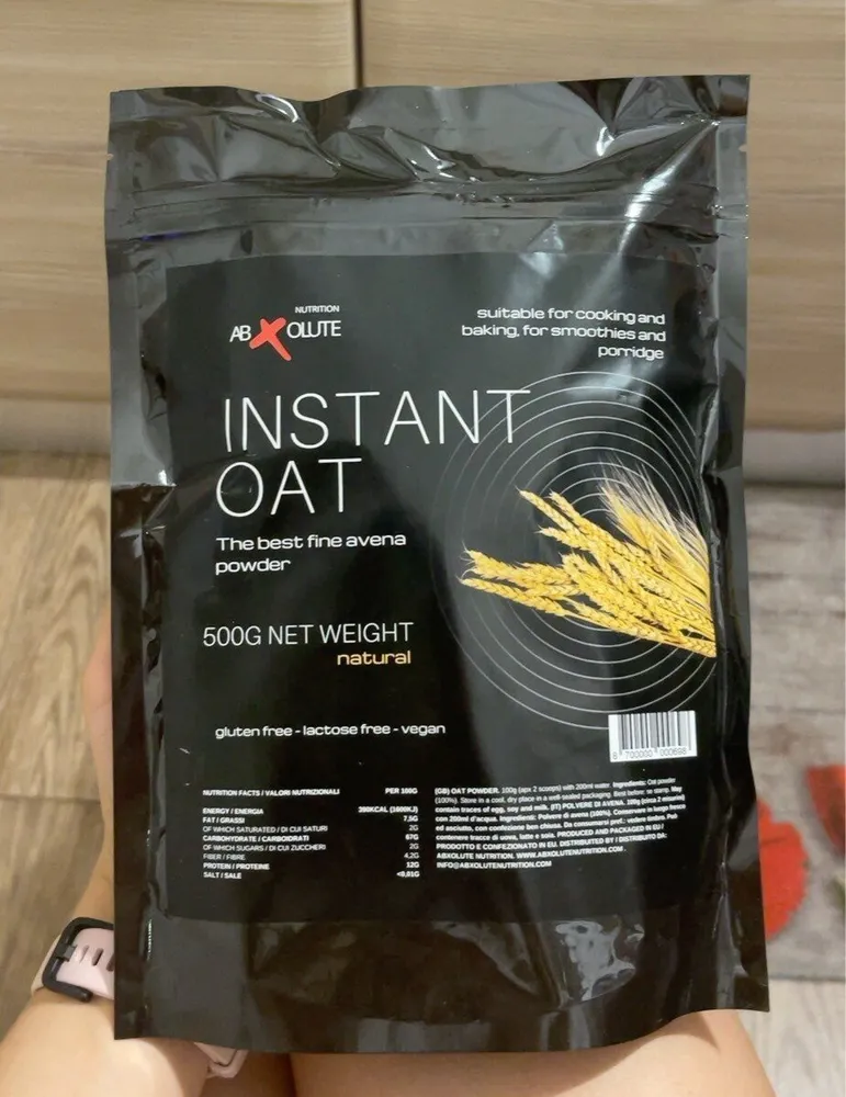 Instant oat
