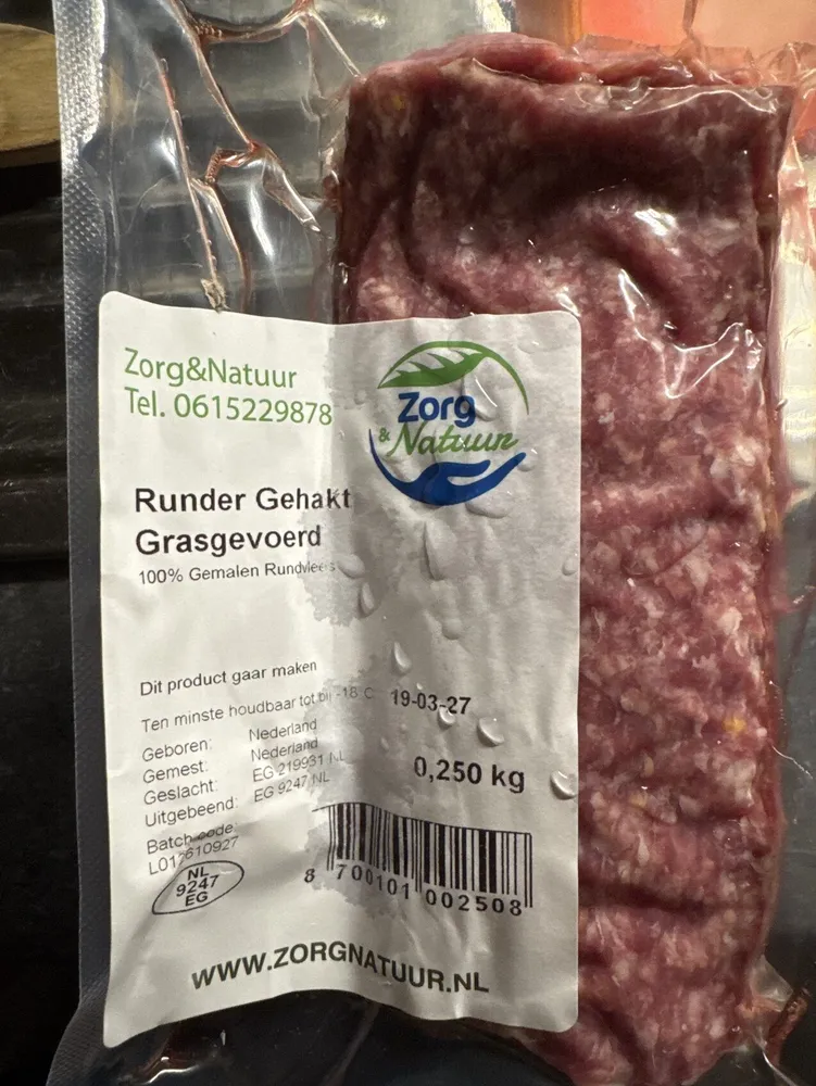 Runder Gehakt Grasgevoerd