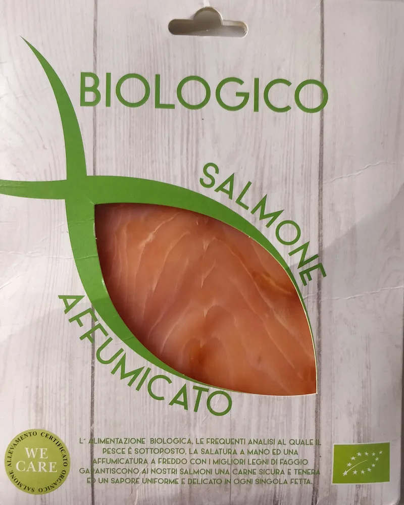 Salmone affumicato biologico