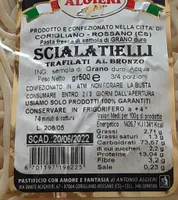 Pasta scialatielli