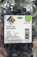 Myrtilles biologique