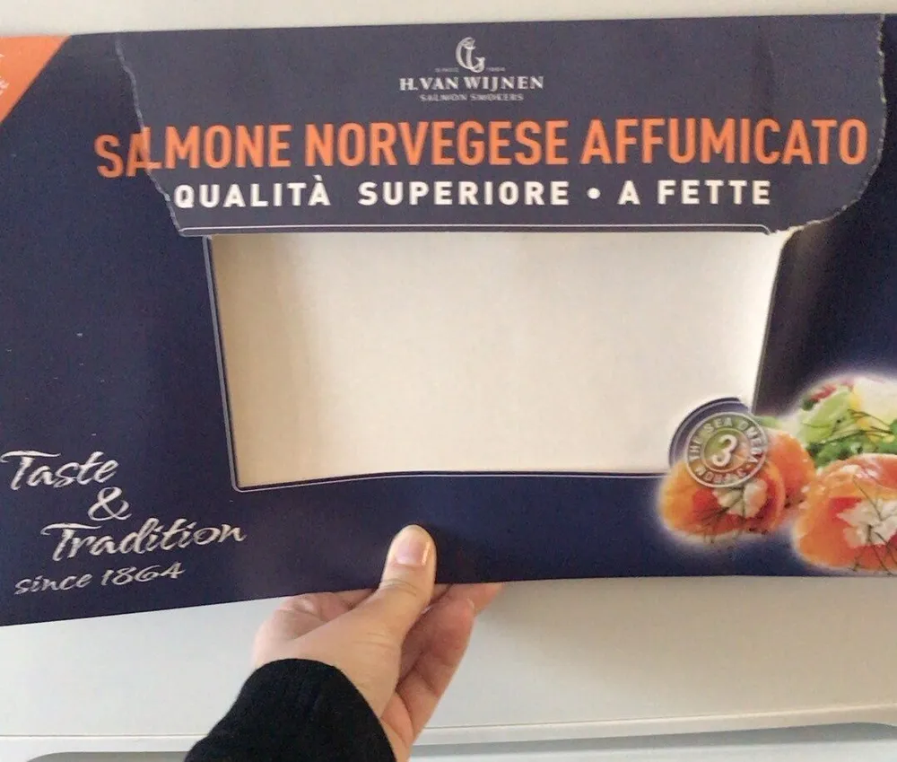 Salmone norvegese affumicato