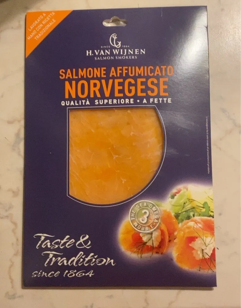 Salmone norvegese affumicato