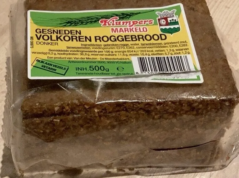 Gesneden Volkoren Roggebrood