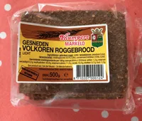 Gesneden volkoren roggebrood